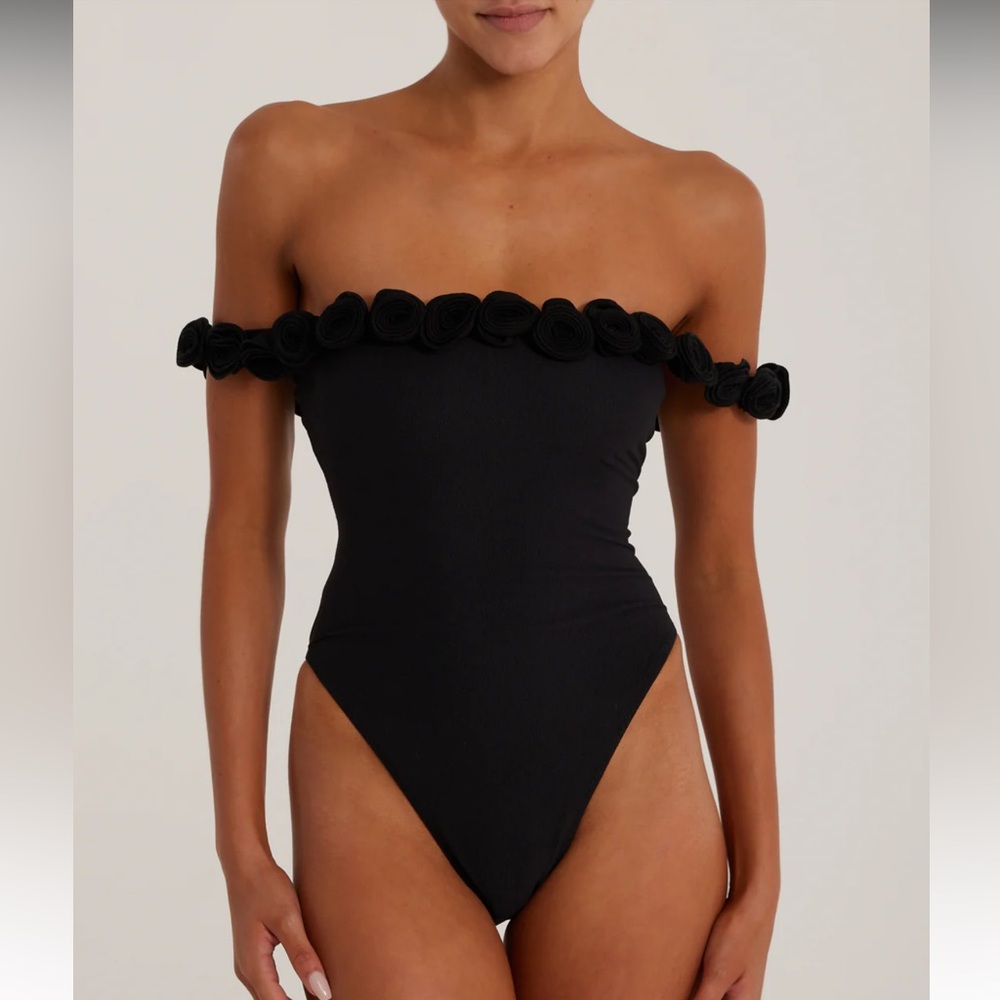 SAME SWIM Rosette One Piece Swimsuit